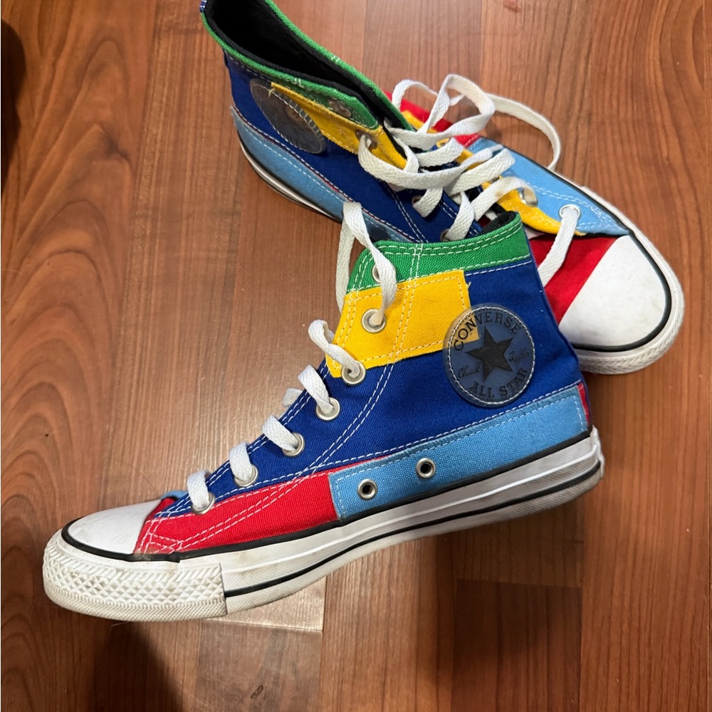 Multi-coloured Converse - image 2